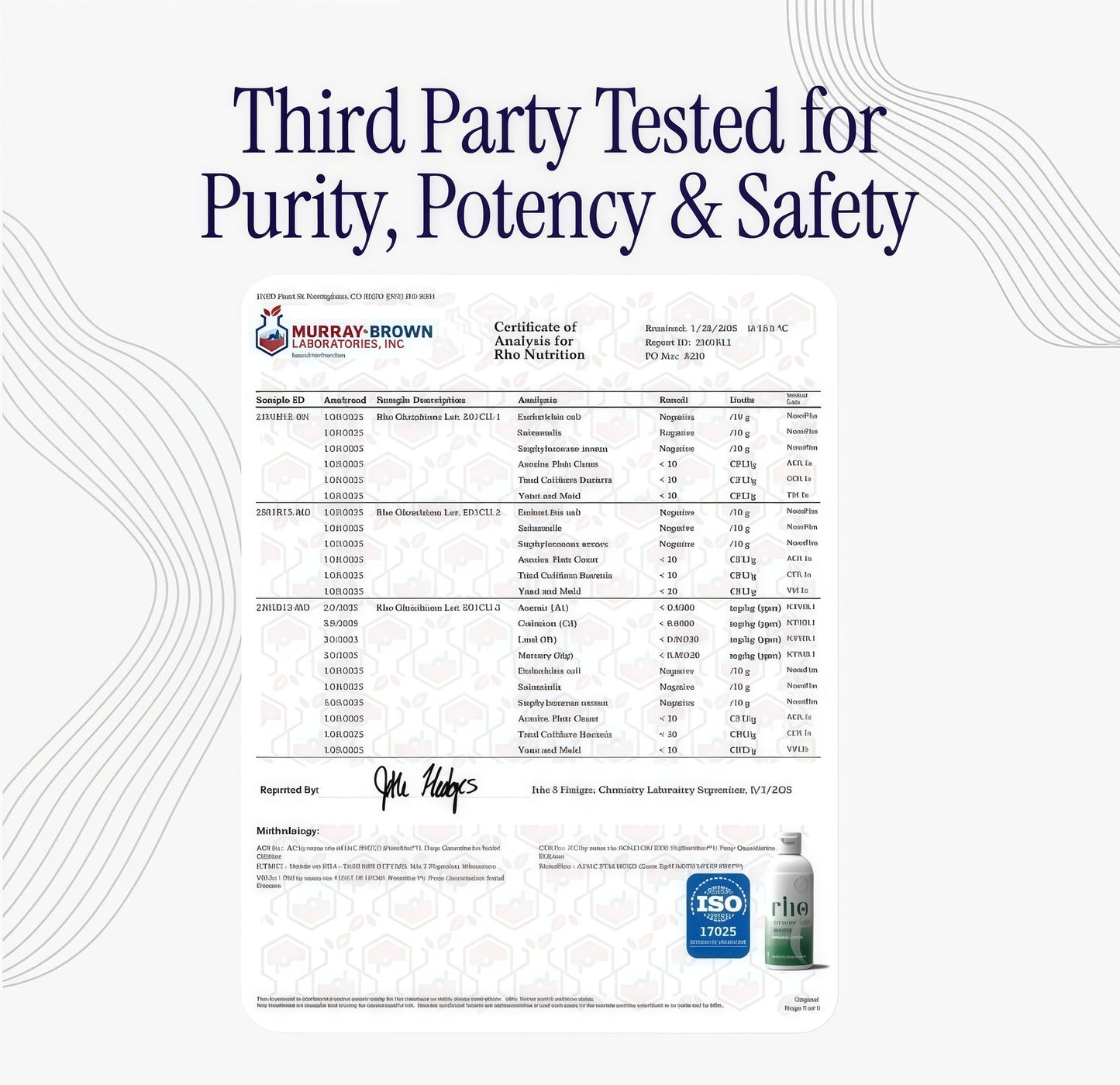 Rho Nutrition Liposomal Glutathione - Ultra High Absorption Liquid Glutathione Supplement - Supports Natural Detoxification, Immune System, Skin Health, Mental Clarity & Overall Well-Being