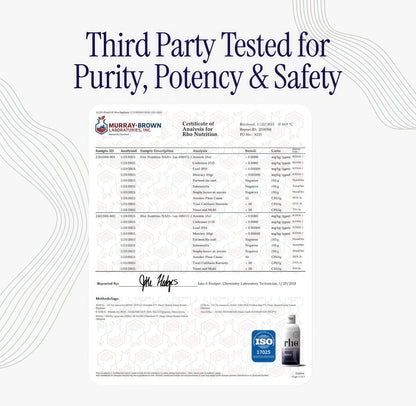 Rho Nutrition Liposomal NAD+ – Liquid Supplement Designed to Help Support Absorption – Active Form of NAD+ Helps Support Normal Cellular Health, Healthy Aging, Energy Metabolism and Overall Vitality